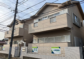松戸市西馬橋３丁目のアパートの外観