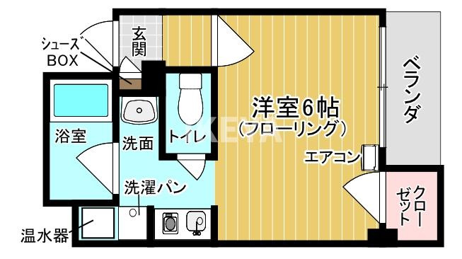 桂'sTENROKUの間取り