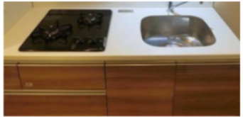 ステージグランデ錦糸町Ⅱのキッチン