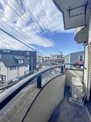 【バルコニー】 | 西牧ビル | ※同物件、別のお部屋の写真です。