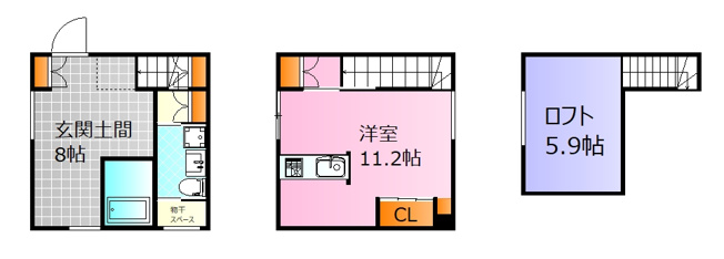 【間取り】 | Felice Minami