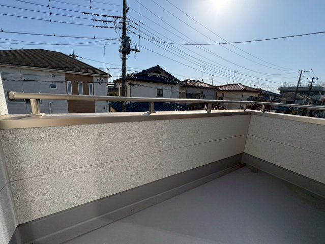 川越市山田　新築分譲　東武東上線『川越駅』バス12分　【山田小学区】のバルコニー