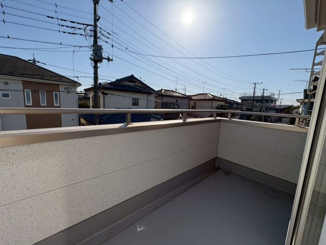 川越市山田　新築分譲　東武東上線『川越駅』バス12分　【山田小学区】のバルコニー