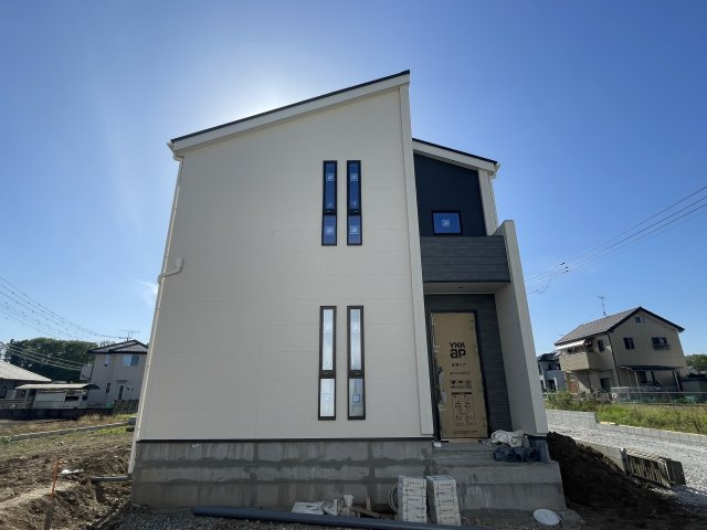 【外観】 | 熊谷市中恩田　新築戸建　全3棟　2号棟 | 4/12撮影　2号棟