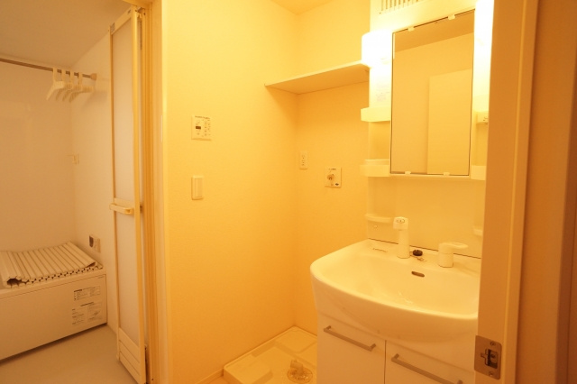 ローズガーデンＡの独立洗面台