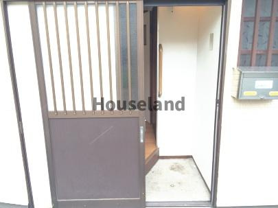 和歌浦平屋の玄関