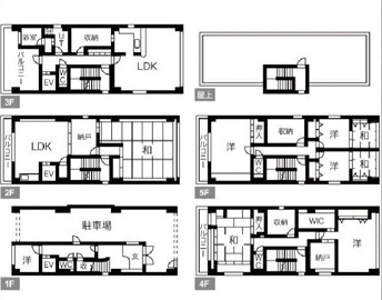 ラレーヴ京都大宮堀川通の間取り