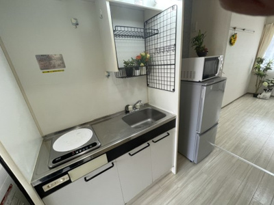 【キッチン】 | サニースポットⅠ | 家具家電付き部屋