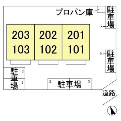 【区画図】 | グリーンヒル新宿