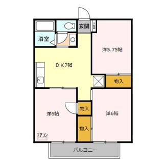 【間取り】 | グリーンヒル新宿