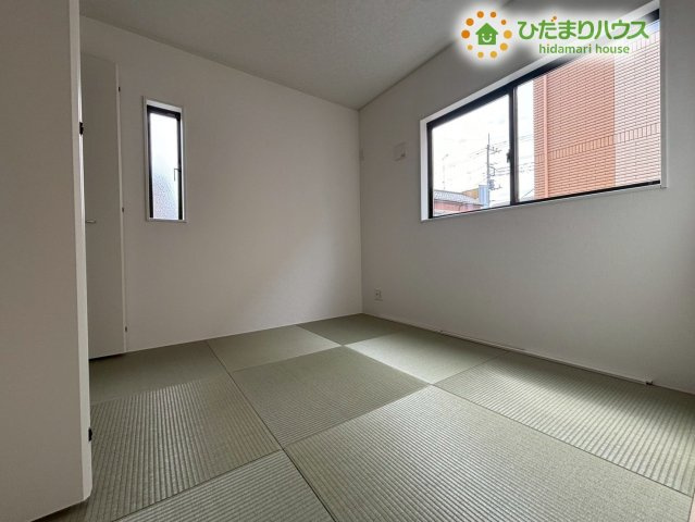 鴻巣市箕田第9　新築戸建　クレイドル01の和室|1階和室：5帖
