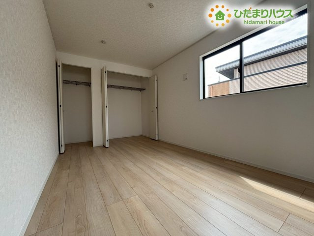 鴻巣市箕田第9　新築戸建　クレイドル01の寝室|主寝室：8帖
