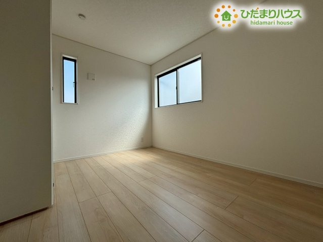 鴻巣市箕田第9　新築戸建　クレイドル01の洋室|2階洋室：6帖