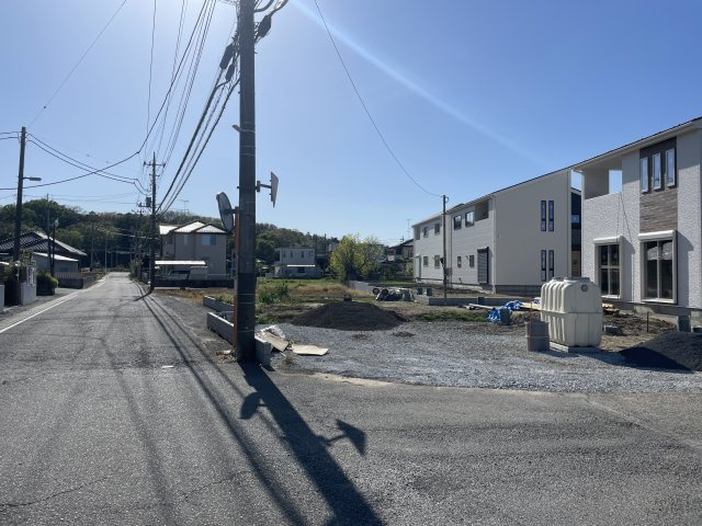 【前面道路含む現地写真】 | 熊谷市中恩田　新築戸建　全3棟　3号棟 | 4/12撮影