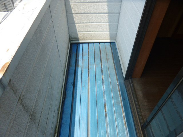 井上ハイツのバルコニー