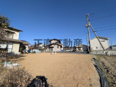 【周辺】 | 中畝10丁目♪東側道路♪建築条件なし♪お好きなとこで建築可♪ | 東側が前面道路となります。南側は畑のため、日当たり良好です。