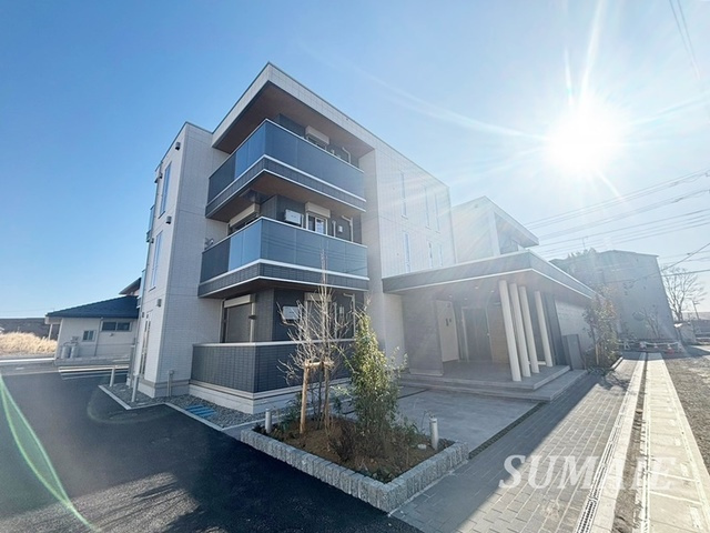 ベルフォルテの外観|3階建ての低層マンション！