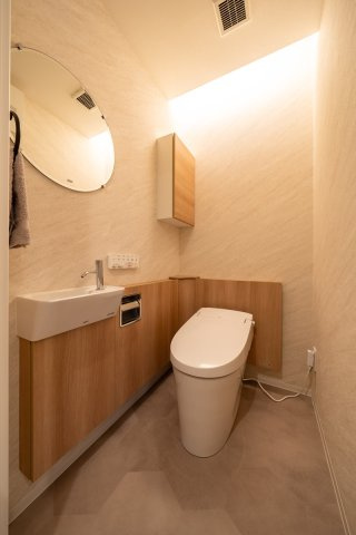 【トイレ】 | 【トイレ】ホテルライクな内装で、お洒落なインテリアも映えます☆