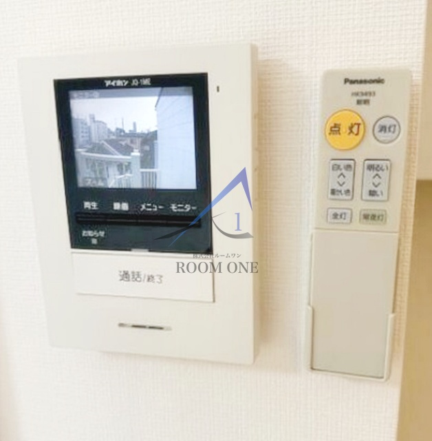 Ｇｌａｎｚ四谷のセキュリティ|モニター付きインターホンです。