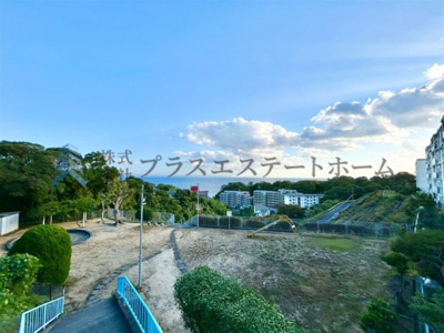 【展望】 | 須磨一ノ谷グリーンハイツH棟 | 眺望良好です♪海が見えます♪