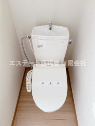 西大通り1丁目　伊藤貸家のトイレ|洗浄機能付き便座
