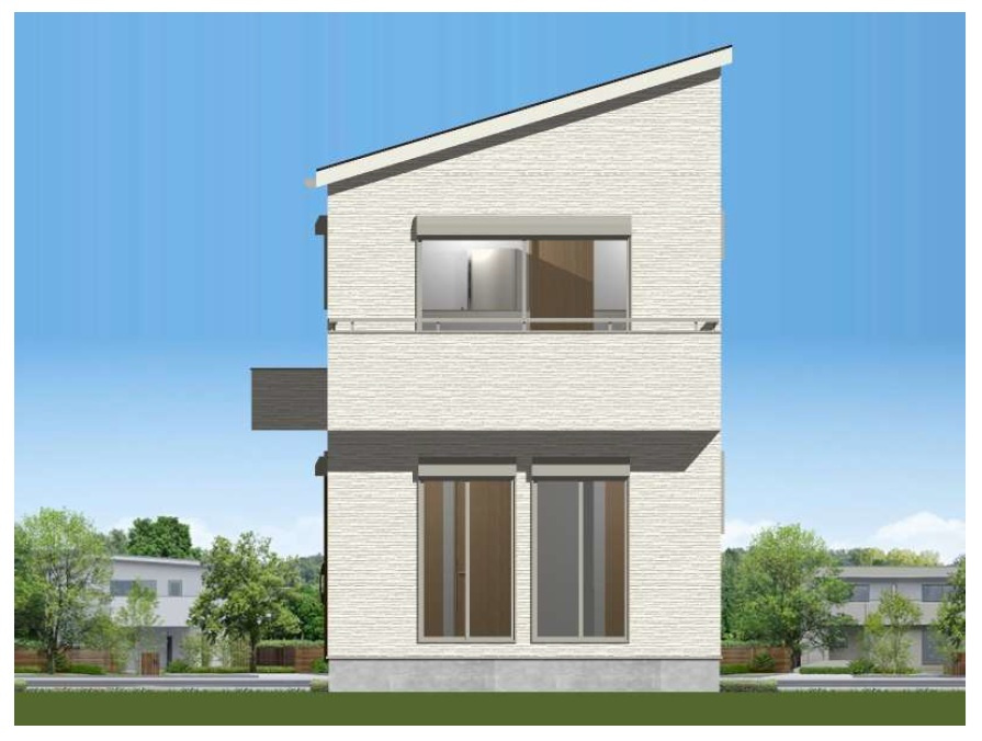 ～角地に面した広々とした土地～鴨居一丁目建築条件無し売地の画像