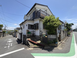 ～角地に面した広々とした土地～鴨居一丁目建築条件無し売地の画像