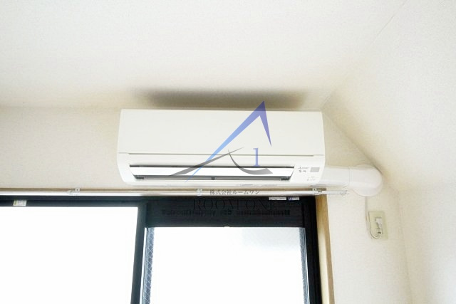 スカイコート神楽坂の設備|エアコン付きです。