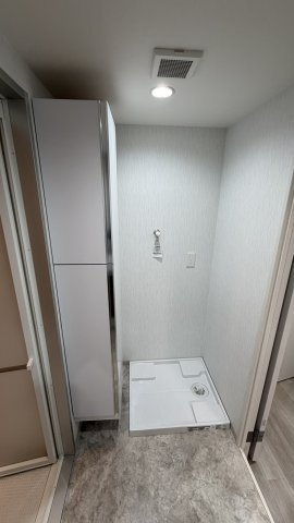 コスモ川口朝日町の洗面所|脱衣スペースもあります