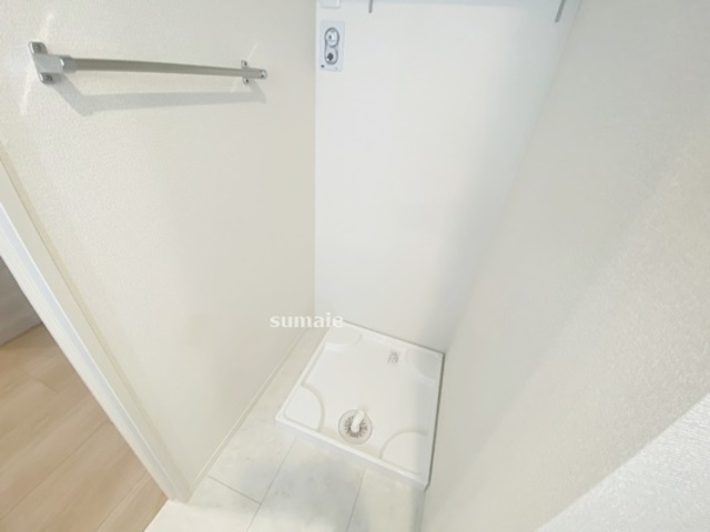 メゾンアイリス ココアの洗面所|室内洗濯機置き場です☆