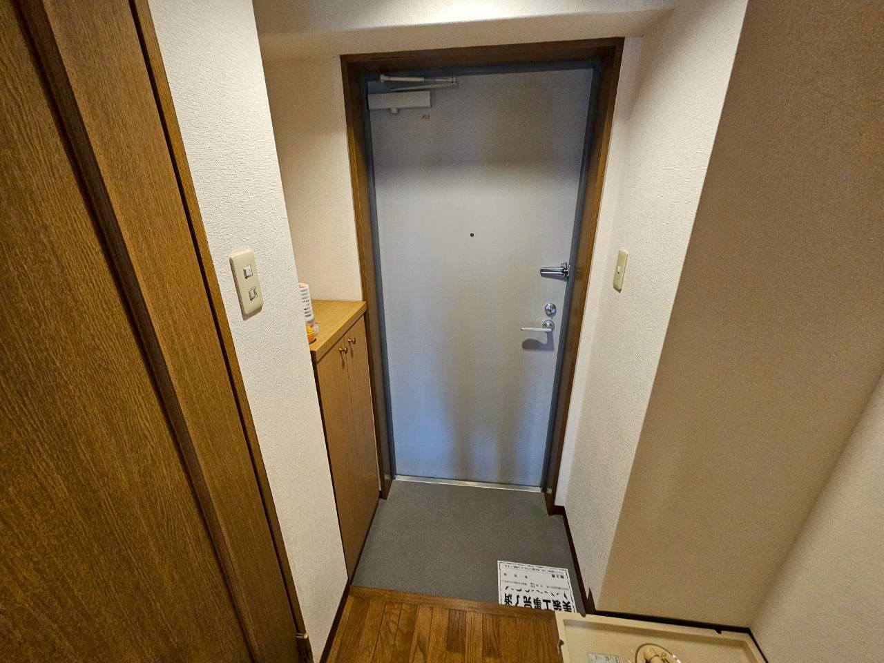 ヴィラセゾン甲南の玄関