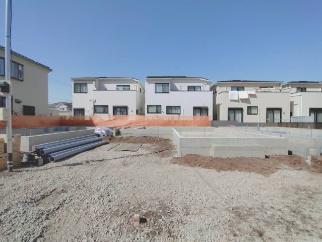 【前面道路含む現地写真】 | 川越市藤原町　新築戸建て　全5棟
