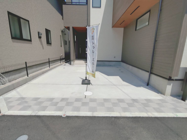 【駐車場】 | 川越市藤原町　新築戸建て　全5棟 | 駐車２台可能