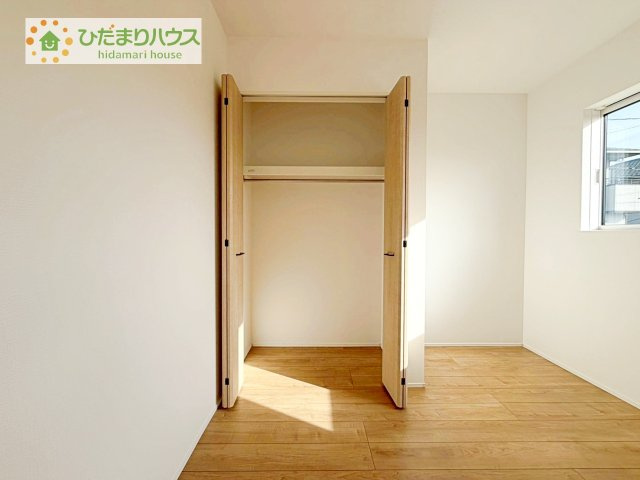 【洋室】 | 取手市青柳第3期　新築戸建　7号棟 | 各居室にはしっかりと収納を完備！