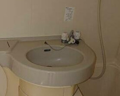 パインドール浅草の洗面所