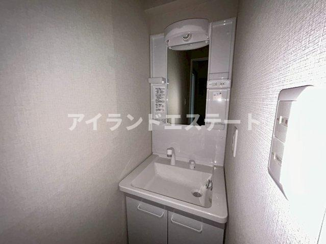 グレイスコートK　駅近　オートロック　女性限定　の洗面所