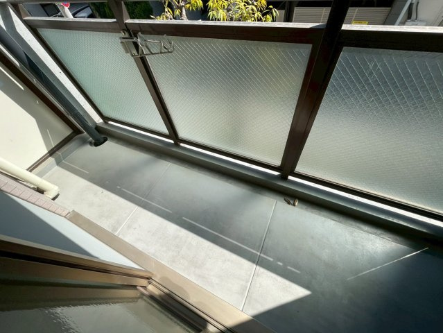 ヴィラセゾン甲南のバルコニー