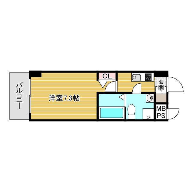 エグゼ新大阪南の間取り