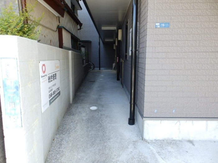 ハイツミレムのエントランス|エントランス