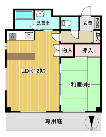 スウィングマンションの間取り