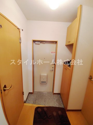 【玄関】 | エスポワール・Ⅱ | ゆったりとした玄関です