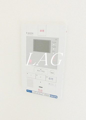 【セキュリティ】 | リブリ・LIBERTAS | モニター付きインターフォンです。