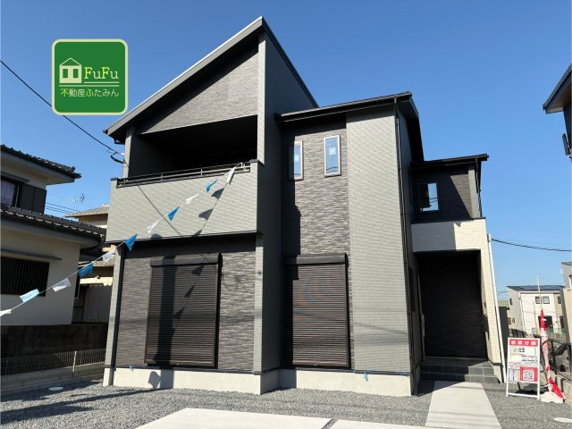 京都郡苅田町大字苅田3期　新築一戸建ての外観|注文住宅のようなスタイリッシュなデザイン♪
【苅田町　新築戸建て】