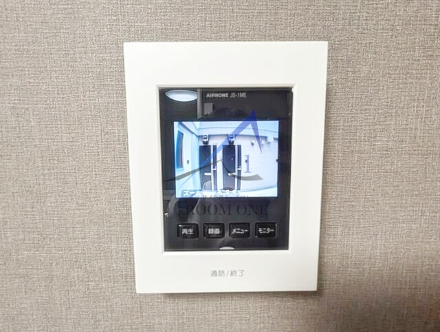 ガーデン雑色のセキュリティ|モニター付きインターホンです。