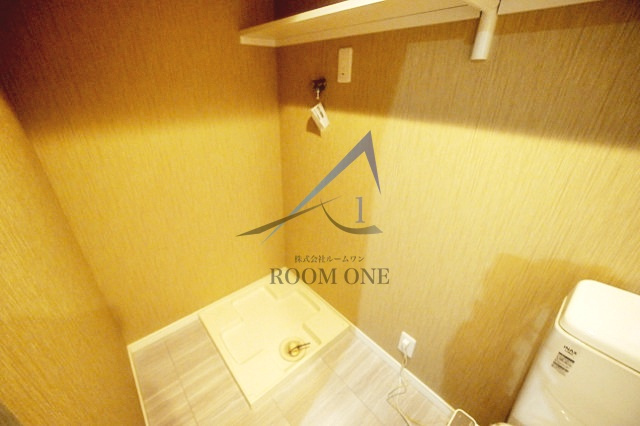 ガーデン雑色の設備|洗濯機置き場です。