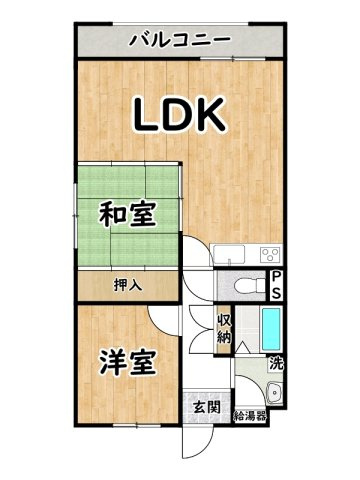 クリーンピア西飾磨の間取り