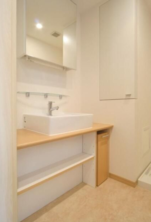 レジディア三軒茶屋　1Fコンビニ　駅近　リノベーションの洗面所