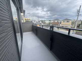 【バルコニー】 | 糸満市喜屋武（全2棟） | 1号棟　広々バルコニー♪