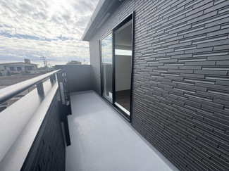 【バルコニー】 | 糸満市喜屋武（全2棟） | 1号棟　広々バルコニー♪