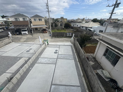 【駐車場】 | 糸満市喜屋武（全2棟） | 1号棟　駐車4台完備♪